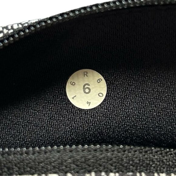 Lululemon Pace Rival Crop 19" Leggings in Suited Jacquard Black White / Black 6 - Picture 6 of 7